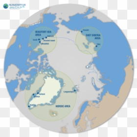 Field Sites - People Of The Arctic Map, HD Png Download - ocean border png