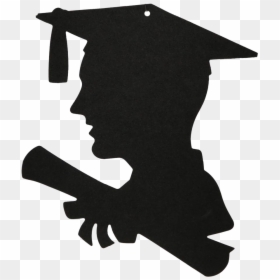 Graduation Ceremony Graduate University Clip Art Vector - Boy Graduate Silhouette, HD Png Download - graduation party png