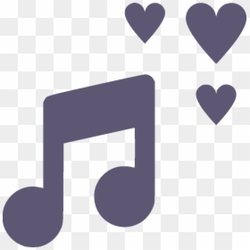 Heart Clipart , Png Download - Music, Transparent Png - music notes heart png