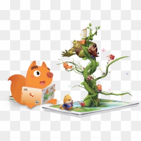 Cartoon, HD Png Download - cartoon squirrel png