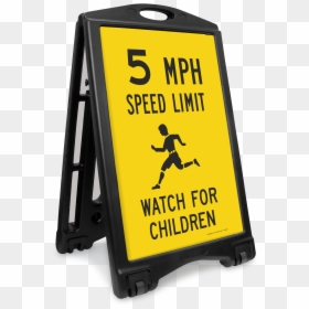 Not A Parking Space, HD Png Download - speed limit sign png