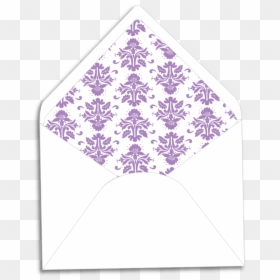 Lace-web Envelope Liners Envelopes - Envelope, HD Png Download - purple lace png