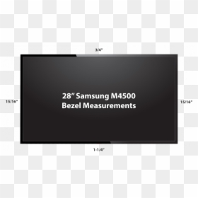 Transparent Glass Tv Screen - Led-backlit Lcd Display, HD Png Download - television screen png