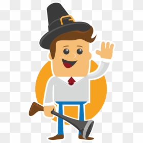 Transparent Thanksgiving Hat Png - Cartoon, Png Download - foco idea png