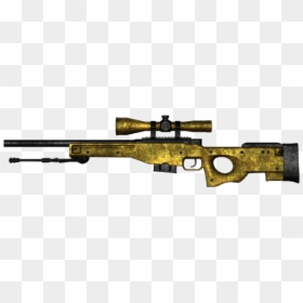 Well Mb4403, HD Png Download - gold ak 47 png