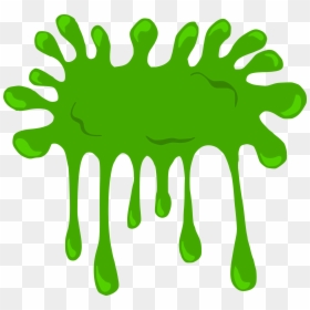 6 Cartoon Green Slime Blots Vector 5 - Png Green Slime Cartoon, Transparent Png - cartoon wave png