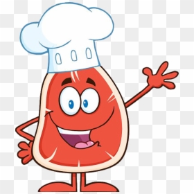 Clipart Hands Wave Goodbye - Cartoon Steak Clipart, HD Png Download - cartoon wave png