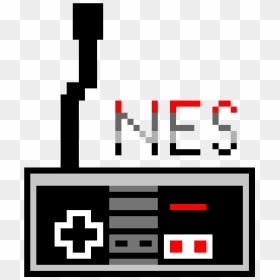 Nes Classic Controller - Nes Controller Perler Bead, HD Png Download - super nintendo controller png