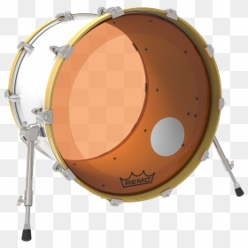 Powerstroke® P3 Colortone™ Orange Image - Remo Coated Ambassador Bass, HD Png Download - bass drum png