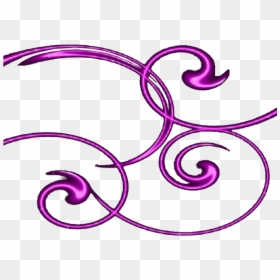 Purple Swirl Design Png, Transparent Png - purple swirls png