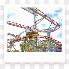 Roller Coaster, HD Png Download - carnival rides png