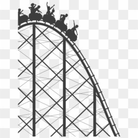 Png Transparent Images All - Roller Coaster Ride Drawing, Png Download - carnival rides png