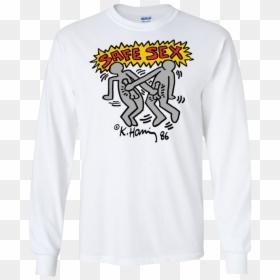 Keith Haring Safe Sex Shirt, HD Png Download - keith haring png