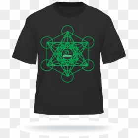 T-shirt, HD Png Download - metatron cube png