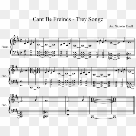 Forget Me Not Marianas Trench Piano Sheet Music, HD Png Download - trey songz png