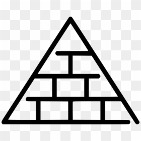 Pyramid Scheme - Egyptian Symbol Clipart Png, Transparent Png - pyramid vector png
