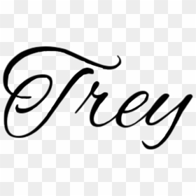 Tony Name In Cursive, HD Png Download - trey songz png