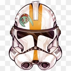 Clone Wars Waxer Helmet, HD Png Download - clone trooper helmet png
