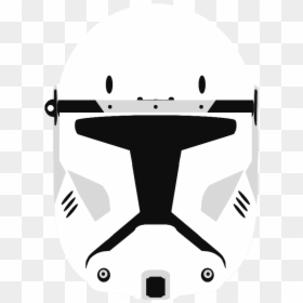 Republic Commando Helmet Drawing, HD Png Download - clone trooper helmet png