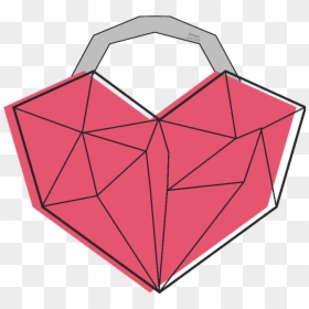 Triangle, HD Png Download - paper heart png