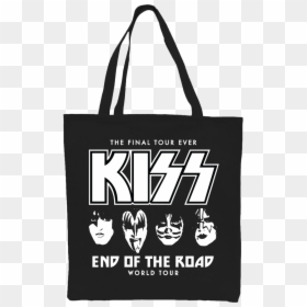 Kiss End Of The Road Tote, HD Png Download - kiss print png
