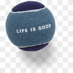 Life Is Good Dog Tennis Ball - Footbag, HD Png Download - tennis balls png