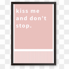 Poster, HD Png Download - kiss print png