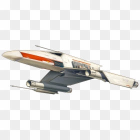 Premium Eras Legends - E Wing Starfighter Model, HD Png Download - x wing fighter png