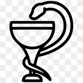 Bowl Of Hygieia Pharmacy Snake Hygiene Chalice - Bowl Of Hygieia Png White, Transparent Png - snake scales png
