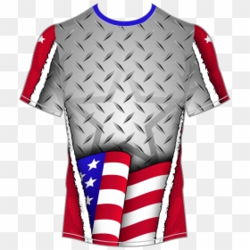 Americana Steel Front - Transparency, HD Png Download - blank jersey png