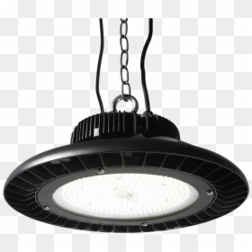 Ascend 230 Led High Bay Isometric Lit With Chain Product - Ceiling Fixture, HD Png Download - black chandelier png