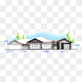 The Brescia - Roof, HD Png Download - farm house png
