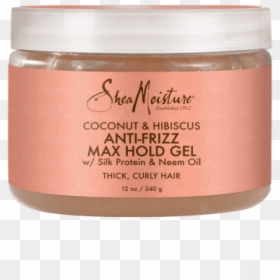 Sb764302291121 Gel 12ozjar V - Shea Moisture Coconut And Hibiscus Anti Frizz Max Hold, HD Png Download - shea moisture png