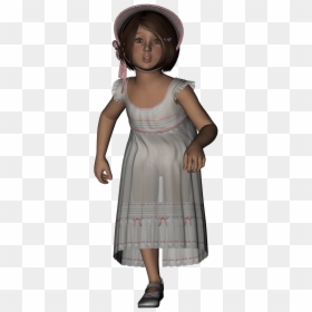 Transparent Kid Running Png - Gown, Png Download - woman and child png