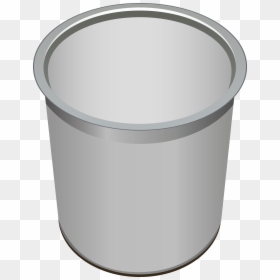 Stainless Steel Trash Can Vector Png Download - Bathtub, Transparent Png - metal box png