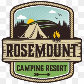 Camp Resort Logo, HD Png Download - camping.png