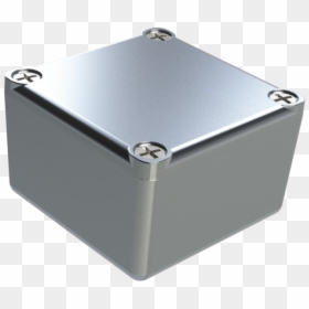 Diecast Aluminum Enclosure - Cast Aluminum Diecast Box Square, HD Png Download - metal box png