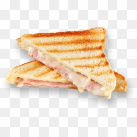 Panini - Ham And Cheese Toast Png, Transparent Png - grilled cheese sandwich png