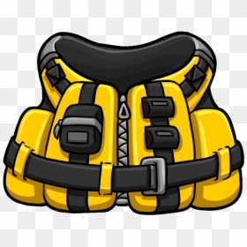 Official Club Penguin Online Wiki - Lifejacket, HD Png Download - life jacket png