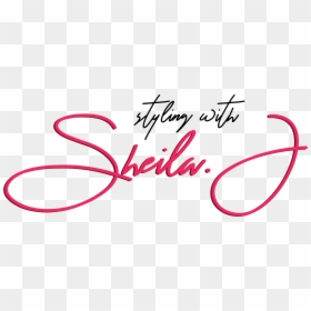 Styling With Sheila J - Calligraphy, HD Png Download - bikini babe png