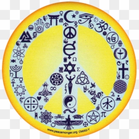 Transparent Coexist Png - Coexist Peace Sign, Png Download - coexist png