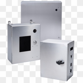 Nema 4x Stainless Steel Electrical Enclosures - Computer Case, HD Png Download - metal box png