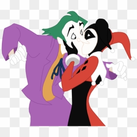 Harley Quinn And Joker Image - Harley Quinn Joker Animated, HD Png Download - joker and harley png