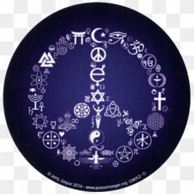 Coexist Peace Symbol, HD Png Download - coexist png