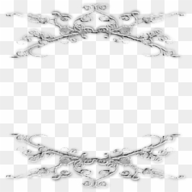 Transparent Silver Border Png - Transparent Border Silver Circle, Png Download - vines border png