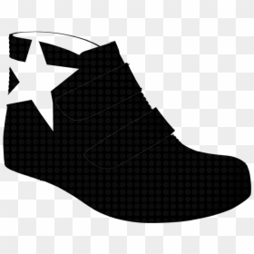 S1502 Black Dots Patent - Sock, HD Png Download - velcro png