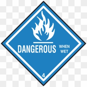 Hazard Class 4, HD Png Download - warning label png