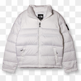 The North Face 1992 Nuptse Jacket Tnfblack/tnfwhite/tn - North Face Jakke Dame Hvid, HD Png Download - north face png