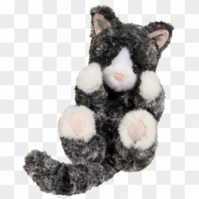 Kitten Stuffed Animal, HD Png Download - black kitten png