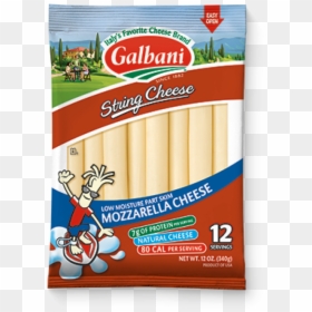 String Cheese Sticks Galbani, HD Png Download - string cheese png